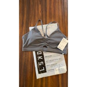 LSKD Essence Sports Bra Dark‎ Storm Women's 2XL, NWT, NEW